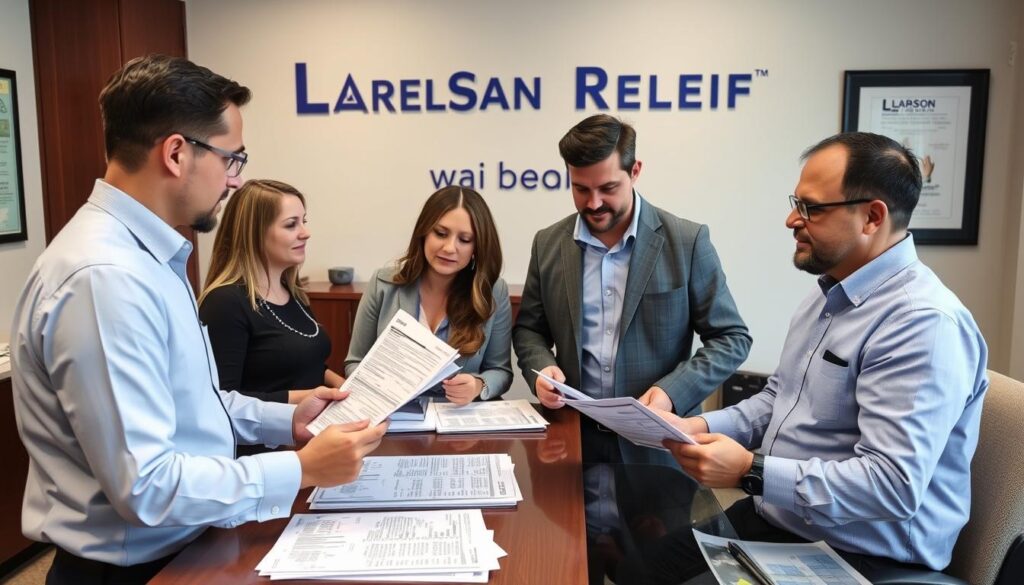 Larson Tax Relief experts helping business owners with tax issues Larson Tax Relief experts helping business owners with tax issues