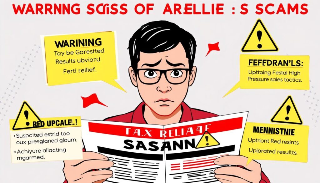 Warning signs of tax relief scams and fraudulent companies Warning signs of tax relief scams and fraudulent companies