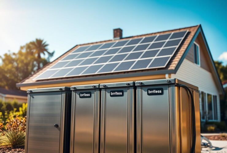 solar battery storage options