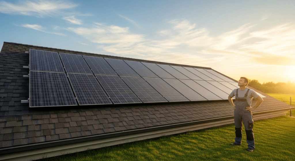 diy solar panel installation