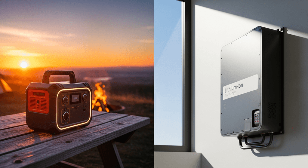 portable battery power station