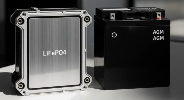 LiFePO4 vs AGM Battery Solar: Technical Comparison 2026