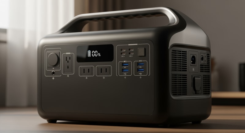 Power Station for Home: Guide to Inverter Load & Battery Chemistry Sizing