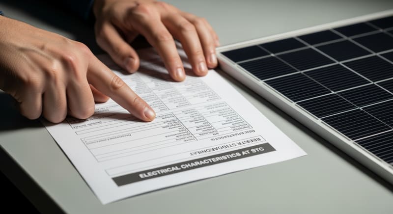 Reading a Solar Datasheet: Expert Guide for 2026