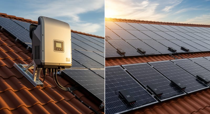 Solar String Inverter vs Microinverter: The Complete Guide 2026