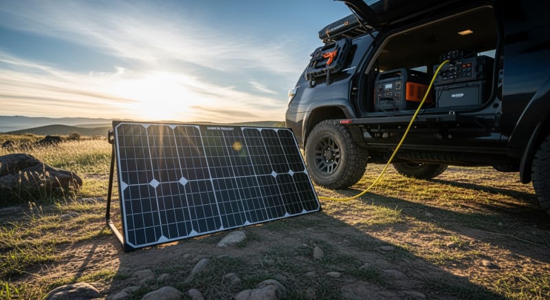 harbor freight portable solar panels: Ultimate Test & Rev…