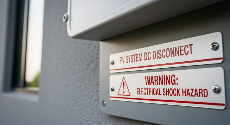 Solar Label Kit: Complete Guide for PV Systems 2026